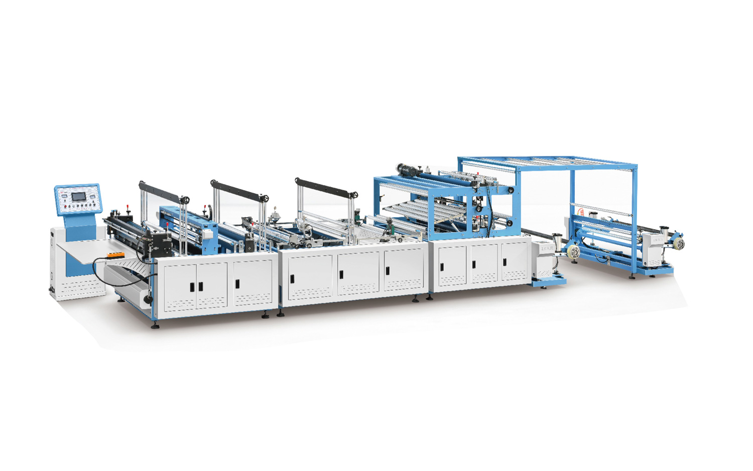 ZXL-1300雙放料無紡布制袋機(jī)(香蕉套袋、衛(wèi)浴潔具套袋、沙發(fā)套袋)